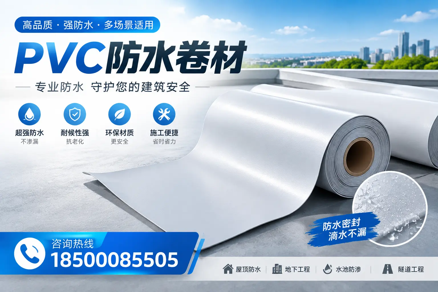 PVC防水卷材的市场竞争分析，许昌品牌选择参考