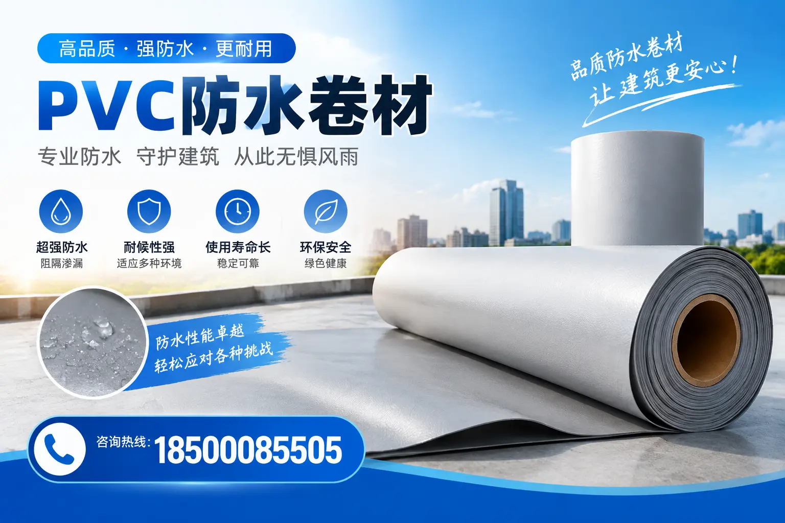 如何选择高质量的PVC防水卷材？许昌消费者必看指南